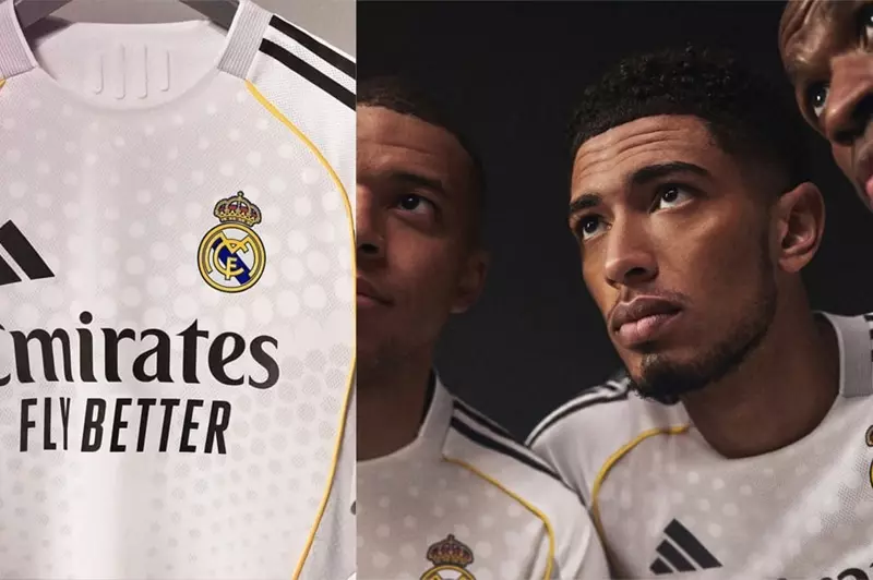 ريال مدريد يكشف النقاب عن قميص الموسم الجديد المستلهم من البرنابيو (صور)